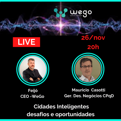 episode Ep. 30 - Cidades Inteligentes – Desafios e Oportunidades com Maurício Casotti do CPQD artwork