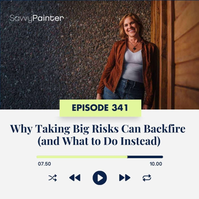 episode Why Taking Big Risks Can Backfire (and What to Do Instead) artwork