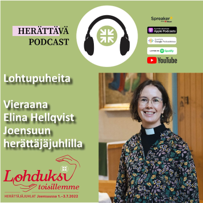 episode Kirkon lähetystyön keskuksen vt. johtajan Elina Hellqvistin haastattelu la 2.7.2022 lähetysseurojen jälkeen artwork