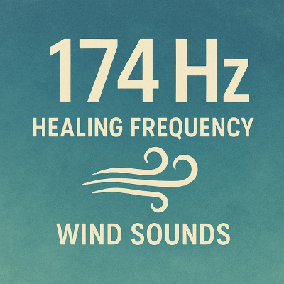 episode 174 Hz Healing Frequency + Wind Sounds 🌬️ Deep Pain Relief & Emotional Grounding | Calming Nature Ambience artwork