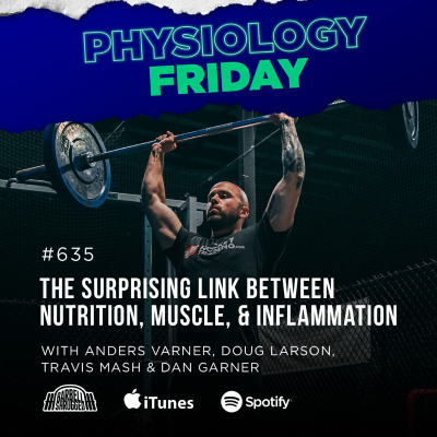 episode Physiology Friday: [Inflammation] The Surprising Link Between Nutrition, Muscle, and Inflammation w/ Anders Varner, Doug Larson, Coach Travis Mash and Dan Garner artwork