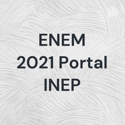 ENEM 2021 Portal INEP