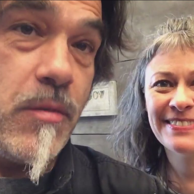 episode May 1, Jen Williams and Larry Betz artwork