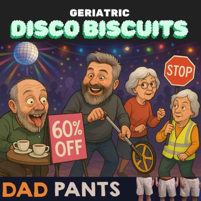episode Geriatric Disco Biscuits artwork
