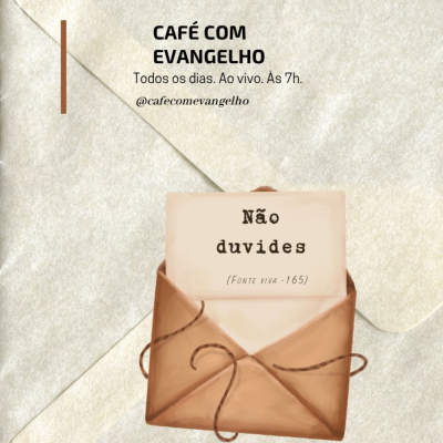 episode Café com Evangelho - Tiago 1.6 | Não duvides artwork
