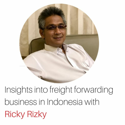 episode Interview #1 - Insights into freight forwarding business in Indonesia with Ricky Rizky artwork
