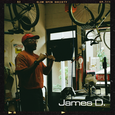 episode The Slow Spin Society Podcast #111 The Kalavinka Apprentice, Frame Building with James D. artwork