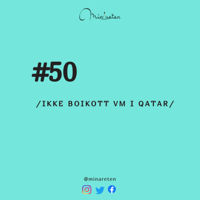 episode Ep 50 Ikke boikott VM i Qatar artwork