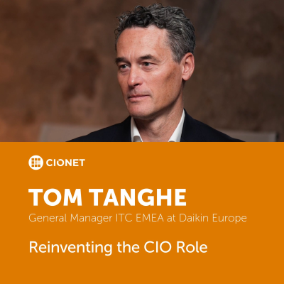 episode Tom Tanghe - General Manager ITC EMEA at Daikin Europe - Reinventing the CIO Role artwork