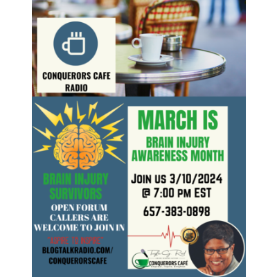 episode MARCH IS BRAIN INJURY AWARENESS MONTH artwork