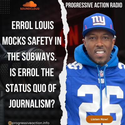 episode NY 1 Errol Louis mocks safety in the subway system. Is he the status quo of journalism? artwork