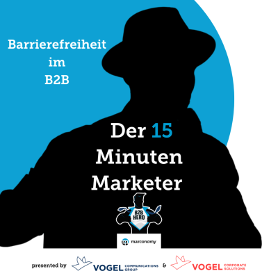 episode Der 15 Minuten Marketer 2.3 | Barrierefreiheit im B2B artwork