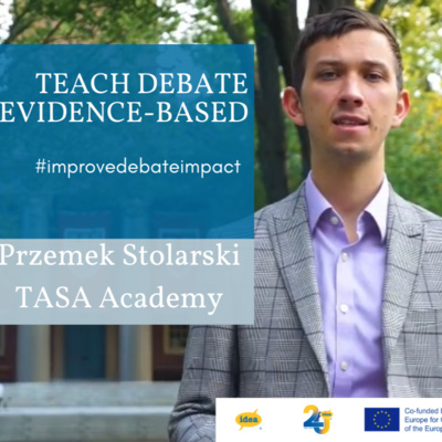 episode Evidence-based ways to teach debate | interview with Przemek Stolarski of TASA Academy artwork