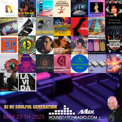 episode SOULFUL GENERATION BY DJ DS FRANCE HOUSESTATION RADIO MAY 23 TH 2025 WAV MASTER artwork