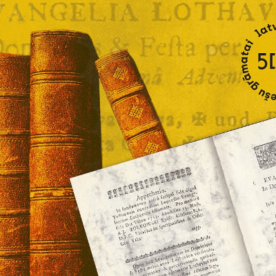 episode Svinam latviešu grāmatas piecsimtgadi kopā ar Latvijas Nacionālo bibliotēku artwork