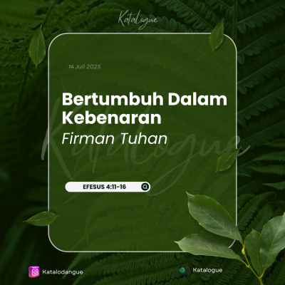 episode Bertumbuh Dalam Kebenaran Firman Tuhan artwork