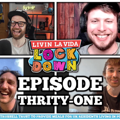 episode 31. Seann Walsh, Ian Smith and Phil Chapman artwork