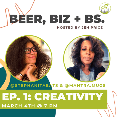 episode "Creativity" with Beer & Food Writer Stephanie & Luxury Goods Designer Katrina artwork