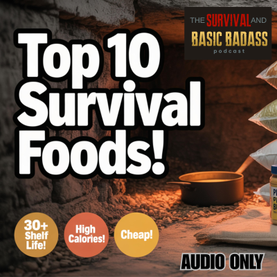 episode Top 10 Survival Foods You NEED to Stockpile NOW artwork