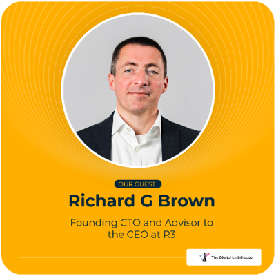 episode Digital privacy, blockchain and the future of finance with Richard G Brown artwork