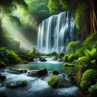 episode La majestuosidad de la CASCADA para Sueño y Paz interior artwork