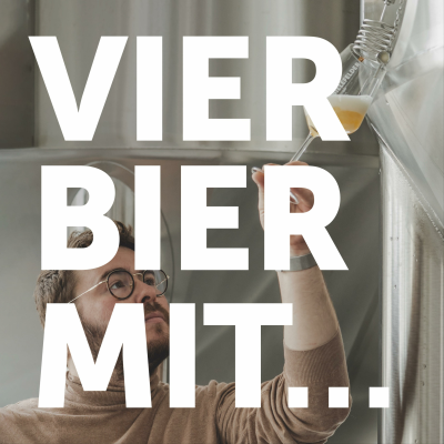 Vier Bier mit ...