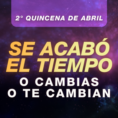 episode 🌪️ EL UNIVERSO TE OBLIGA A CAMBIAR | Abril: Tránsitos + Luna Nueva artwork
