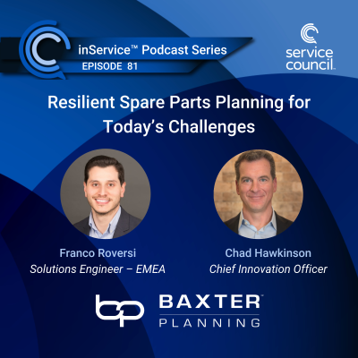 episode EP81 - Resilient Spare Parts Planning for Today’s Challenges w/ Baxter Planning artwork