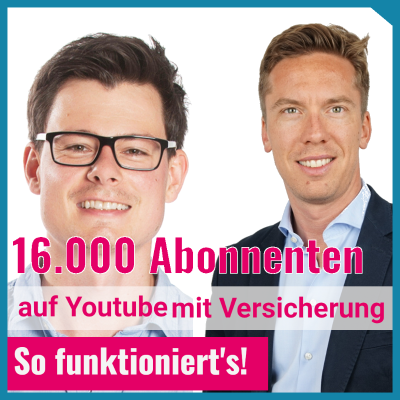 episode #7 16.000 Abonnenten auf Youtube mit Versicherung – So funktioniert’s // mit Bastian Kunkel (VMK) artwork