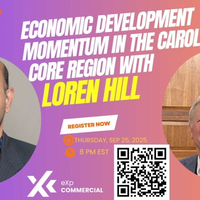 episode EP#438 Economic Development in Carolina Core: Loren Hill's Insight on Transformational Growth artwork