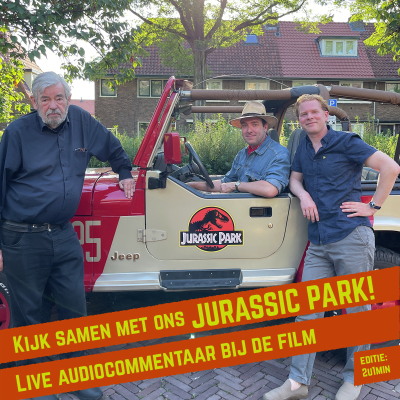 episode Kijk samen met ons JURASSIC PARK - live audiocommentaar - (versie: film 2u1min) artwork