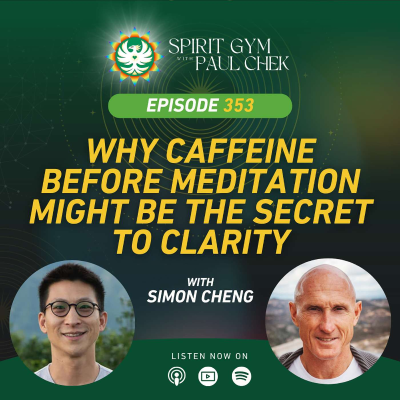 episode 353 — Why Caffeine Before Meditation Might Be the Secret to Clarity With Simon Cheng artwork