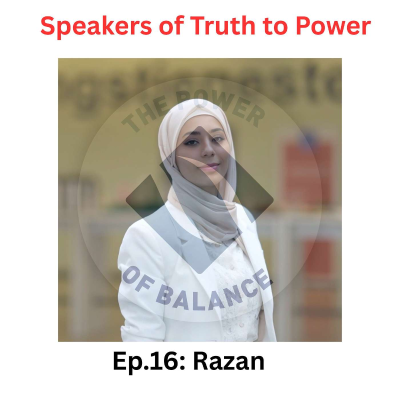 episode Speakers of Truth to Power: Razan artwork