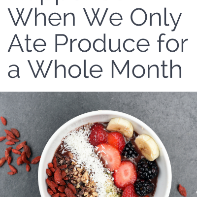 episode Episode 10: What happened when we only ate produce for a whole month artwork