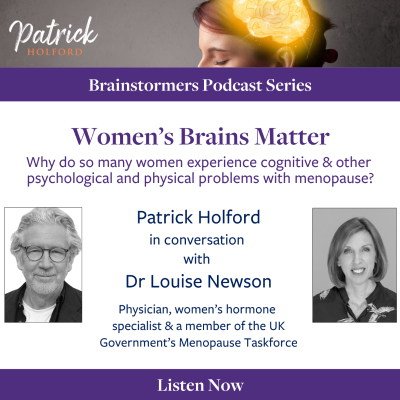 episode Women's Brains Matter - Why do so many women experience cognitive, psychological & physical problems with menopause? artwork