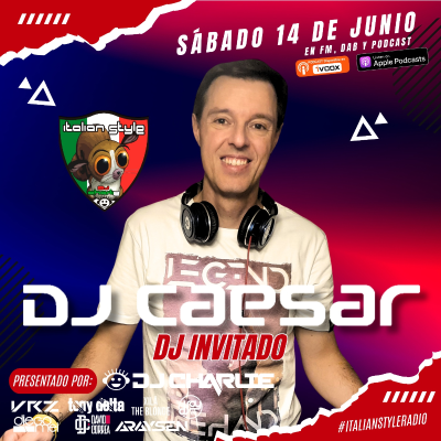episode ITALIAN STYLE radio show 990 14-06-2025 artwork