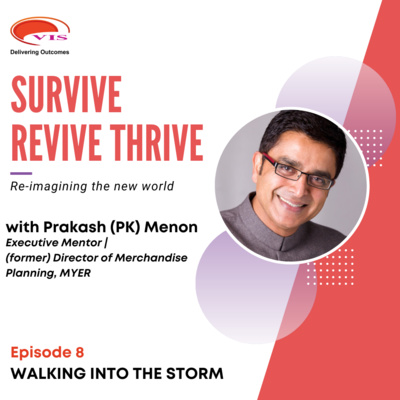 episode Episode 8: Prakash (PK) Menon talks about 'Walking into the Storm' artwork