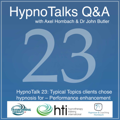 episode HypnoTalk 23: Typical Topics - Performance Enhancement artwork