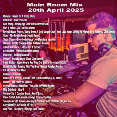 episode Episode 50: Main Room Mix 20th April 2025 artwork
