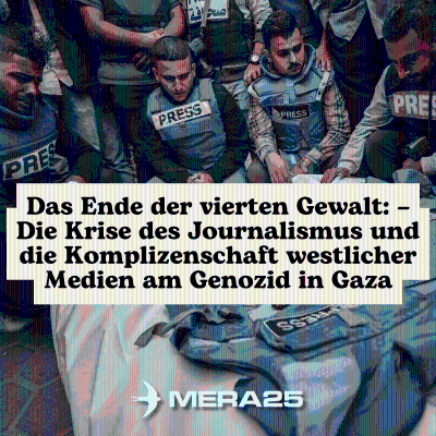episode Das Ende der vierten Gewalt: Die Krise des Journalismus und westlicher Medien beim Genozid in Gaza artwork