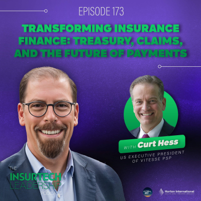 episode Transforming Insurance Finance: Treasury, Claims, and the Future of Payments with Curt Hess artwork