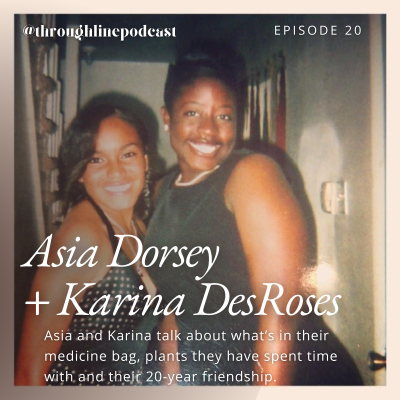 episode Meet Me at the Throughline with Simone Johnson feat. Asia and Karina artwork