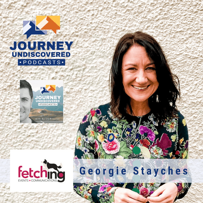 episode Georgie Stayches | Fetching Events and Communications - have a clear vision and back yourself artwork