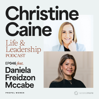 episode EP 46 with Daniela Freidzon-Mccabe: Experiencing the Transformational Power of God artwork