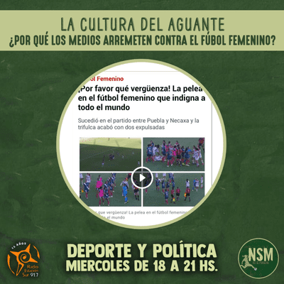 episode La cultura del aguante - No Se Mancha 25/8 artwork