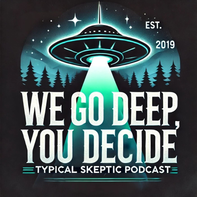 episode Live Conspiracy Chat with Typical Skeptic & Amy Loisel, Black Uni Gryphon - TSP Bonus Podcast artwork