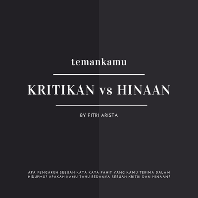 episode Perbedaan Kritikan dan Hinaan artwork
