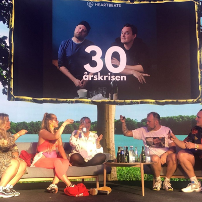 episode '30-årskrisen' på Smukfest: Ane Høgsberg, Sandie Westh og Louise Kjølsen er allstars-panelet artwork