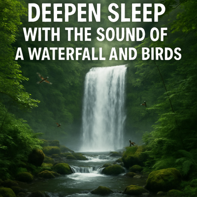 episode Relaxing Nature Ambience | Deepen Sleep with the Sound of a Waterfall and Birds artwork