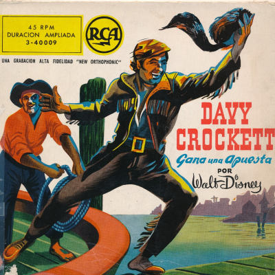 episode David Crockett gana una puesta. 1958 artwork